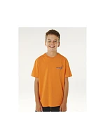 Chlapčenské tričko RIP CURL Eternal Shred Art Tee-Boy, oranžové, detské Chlapčenské tričko RIP CURL Eternal Shred Art Tee-Boy, oranžové, detské