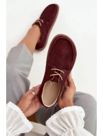 Dámske barefoot topánky z prírodného semišu Zazoo 327 burgundy Dámske barefoot topánky z prírodného semišu Zazoo 327 burgundy