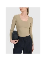 Dámske prešívané tričko bez rukávov 4F 4FWSS25TVJAF188-20S