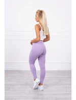 Brooklyn legíny nohavice svetlo fialovej