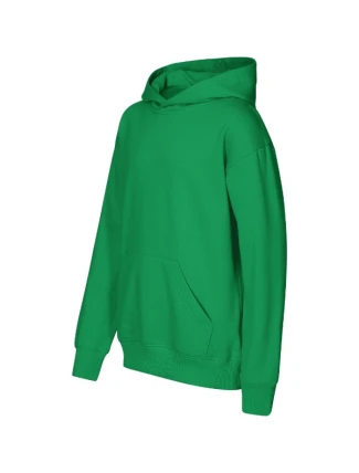 Chill detská mikina stredne zelená