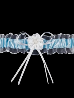 Podväzok PW-18 modrý - Julimex