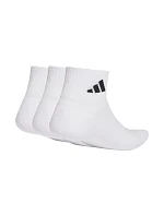 Adidas Cushioned Sportswear členkové ponožky 3P biele JZ0523
