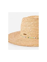 Klobúk RIP CURL Classic Surf Straw Panama v tyrkysovej farbe Klobúk RIP CURL Classic Surf Straw Panama v tyrkysovej farbe