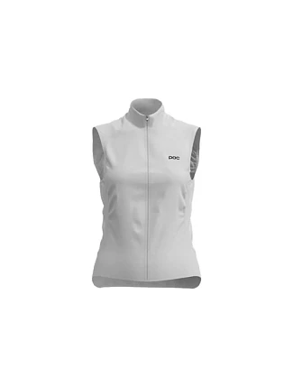 Cyklistická vesta POC W's Enthral Gilet, biela