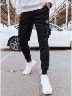 Pánske bojové nohavice čierne FashionStreet UX4203
