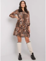 Šaty WN SK 2311 2.76 svetlohnedá Šaty WN SK 2311 2.76 svetlohnedá