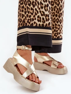 Sandy na platforme, model 209889 Step in style