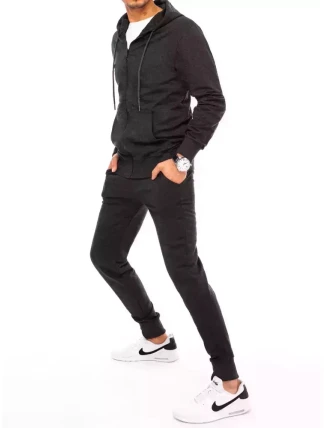 FashionStreet pánske tmavosivé tepláky AX0536