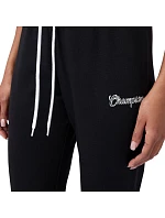 Champion Dámske nohavice s rebrovanými manžetami Black 118256 KK001 Women's