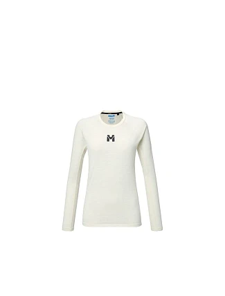 Dámske tričko MILLET Trilogy Wool Ts Ls W, béžové Dámske tričko MILLET Trilogy Wool Ts Ls W, béžové
