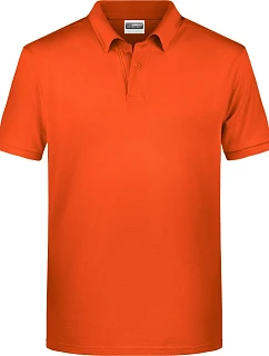 Daiber 8010 Pánske polo tričko z bio bavlny 02.8010 tmavooranžové