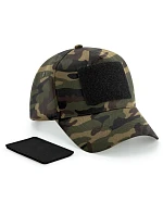 Beechfield B 638 5-panelová čiapka s nášivkou 53.0638 jungle camo