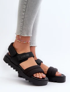 Dámske sandále na platforme Big Star NN274750 black