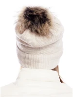 Dámska čiapka AT CZ 171701.37 svetlo béžová