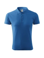 Pánske tričko Pique Polo azure blue