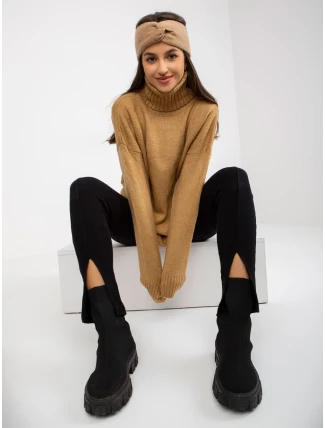 Dámsky rolák LC SW 0331.89P camel - FPrice