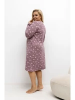 Nadmerné veľkosti Nočná košeľa model 221200 Forever Pink