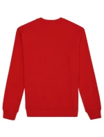 Pánska mikina Fila Leverano Regular Crew Sweatshirt red FAM0876 30002 pánska