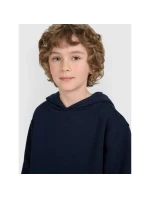 Chlapčenská mikina bez prúžkov s kapucňou 4F 4FJRMM00TSWSM2482-31S