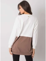 Blúzka RV BL 7197.89P bielo-hnedá