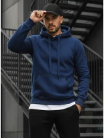 Pánska modrá mikina FashionStreet BX4684 Pánska modrá mikina FashionStreet BX4684