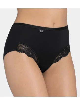 Dámske nohavičky Romance Maxi čierne - Sloggi