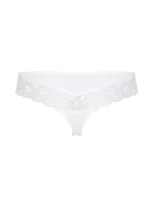 Dámske tangá Lovely Micro Brazilian String biela - TRIUMPH Dámske tangá Lovely Micro Brazilian String biela - TRIUMPH