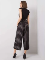 Nohavice CHA SP 0430.41P čierna a béžová