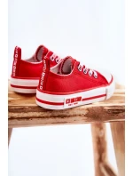 Dětské látkové tenisky BIG STAR KK374071 červená Dětské látkové tenisky BIG STAR KK374071 červená
