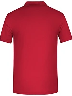 Daiber JN 874 Pánske pracovné polo z bio piqué 02.0874 červené Daiber JN 874 Pánske pracovné polo z bio piqué 02.0874 červené
