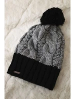 Paris fleecová čiapka K212 sivá+čierna