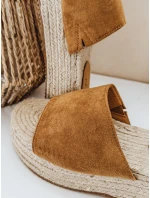 Dámske žabky SUMMERRY camel FashionStreet ZY0986 Dámske žabky SUMMERRY camel FashionStreet ZY0986