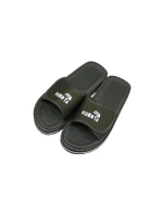 Žabky na suchý zips Kubota v khaki farbe K0000-100-005-19-1