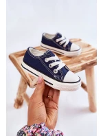 Dziecięce Trampki Klasyczne Granatowe Filemon