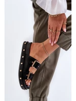 Klapki Damskie Na Platformie Big Star NN274082 Czarne