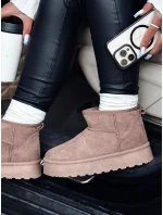 Dámske snežnice na platforme béžové BRINETTO FashionStreet ZY0568 Dámske snežnice na platforme béžové BRINETTO FashionStreet ZY0568
