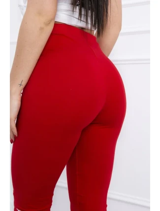 Brooklyn legíny nohavice červené Brooklyn legíny nohavice červené