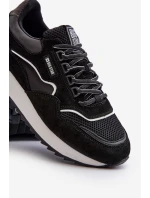 Sneakersy Męskie Big Star NN174321 Memory Foam System Czarne