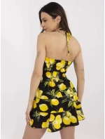 Šaty MI SK 23708.60 čierno-žlté