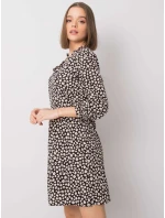 Šaty WN SK R817.66 čierna a béžová