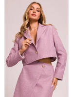 M853 Strihaná bunda - marsala