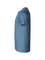 Maľované tričko unisex denim