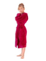 Detský župan Tampa s kapucňou 9149 ruby - Vestis