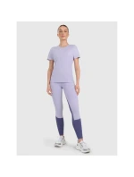 Dámske rýchloschnúce tréningové tričko regular fit 4F 4FWAW25TFTSF1516-34S