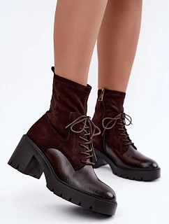 Dámske topánky na podpätku, model 232078 Step in style