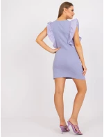 Šaty EM SK F365.22 svetlo fialová