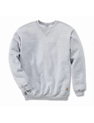 Mikina Carhartt Midweight s okrúhlym výstrihom, sivá melírovaná Mikina Carhartt Midweight s okrúhlym výstrihom, sivá melírovaná