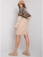 LC SK 0098 Šaty.37X béžová LC SK 0098 Šaty.37X béžová