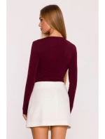 M854 Mini sukňa - krémová